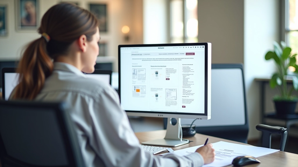 Ontwerp van landingspagina met visuele hiërarchie en call-to-action elementen