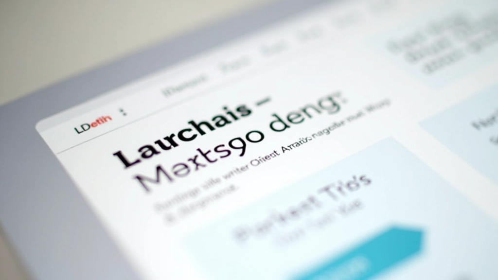 Visuele hiërarchie in webdesign met verschillende font-maten en kleurcontrast