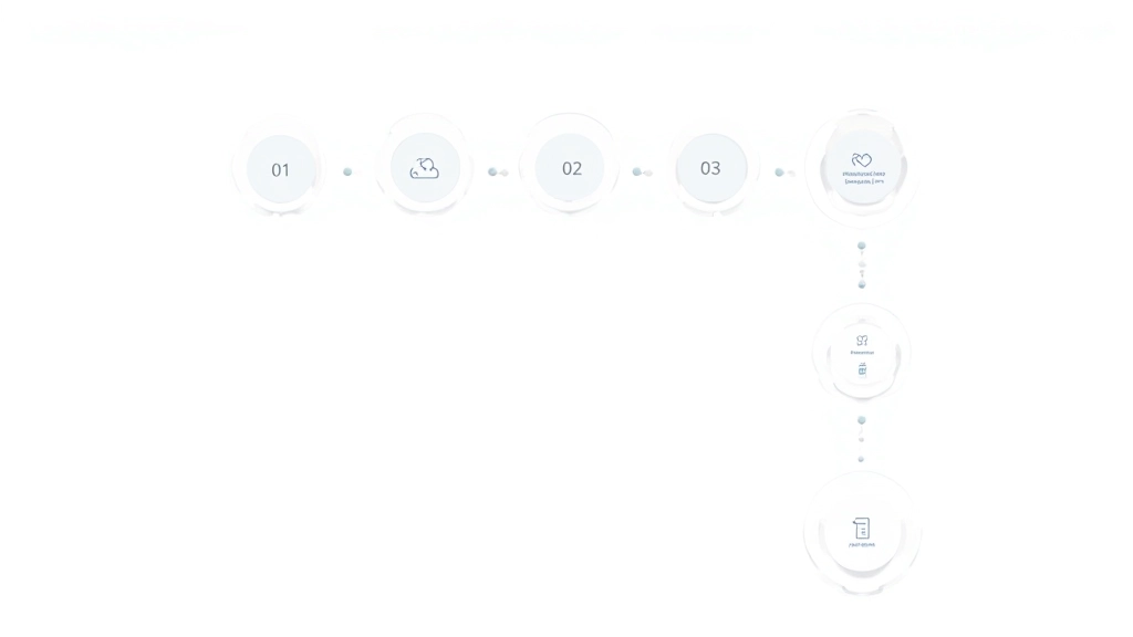 SaaS landingspagina conversie flow diagram